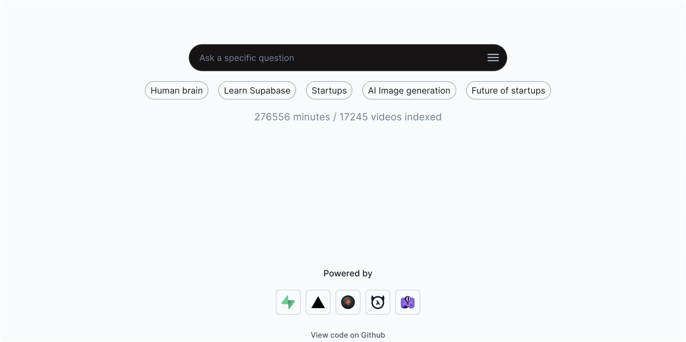 AI Video Search Engine (AVSE) AI视频搜索引擎