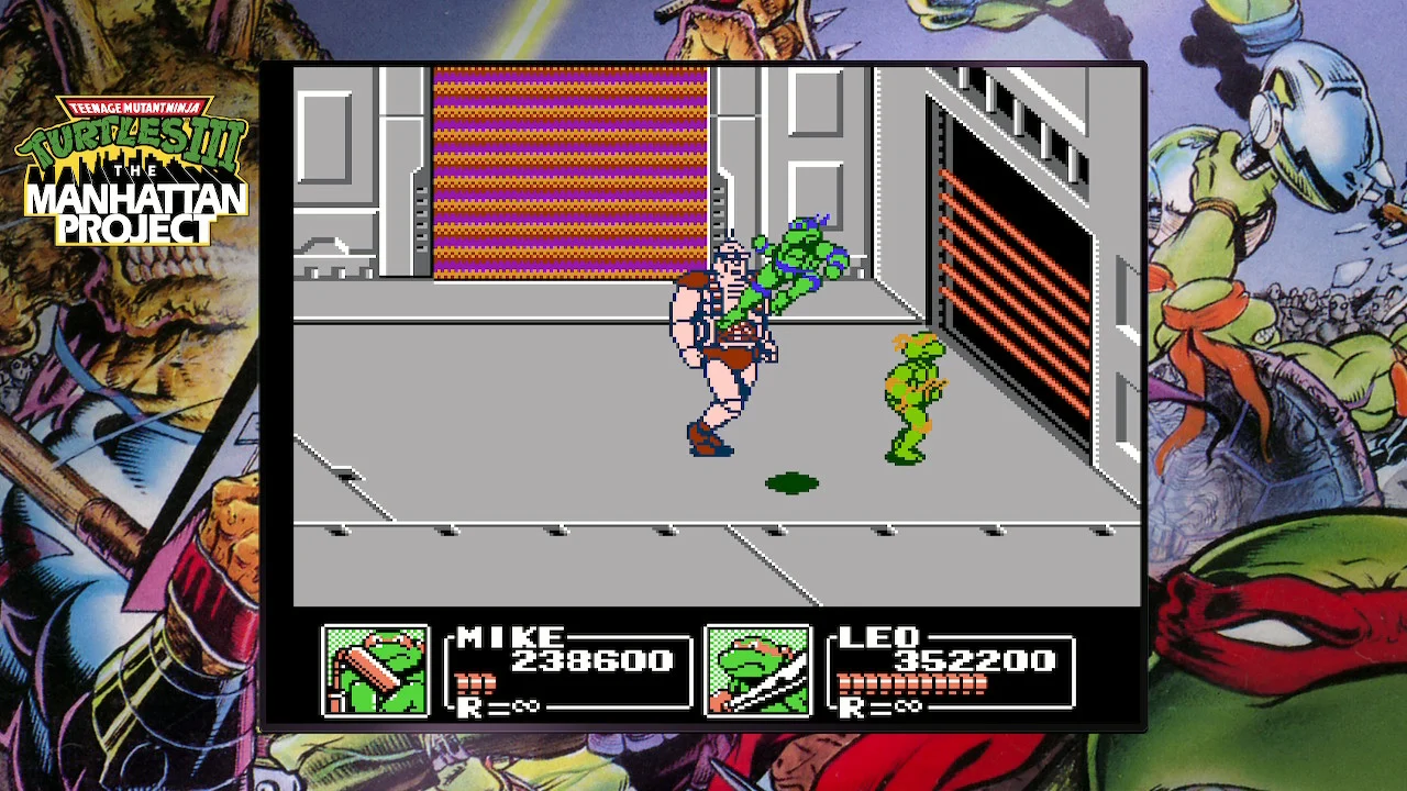 忍者神龟卡哇邦嘎大合集(Teenage Mutant Ninja Turtles: The Cowabunga Collection) 游戏截图2