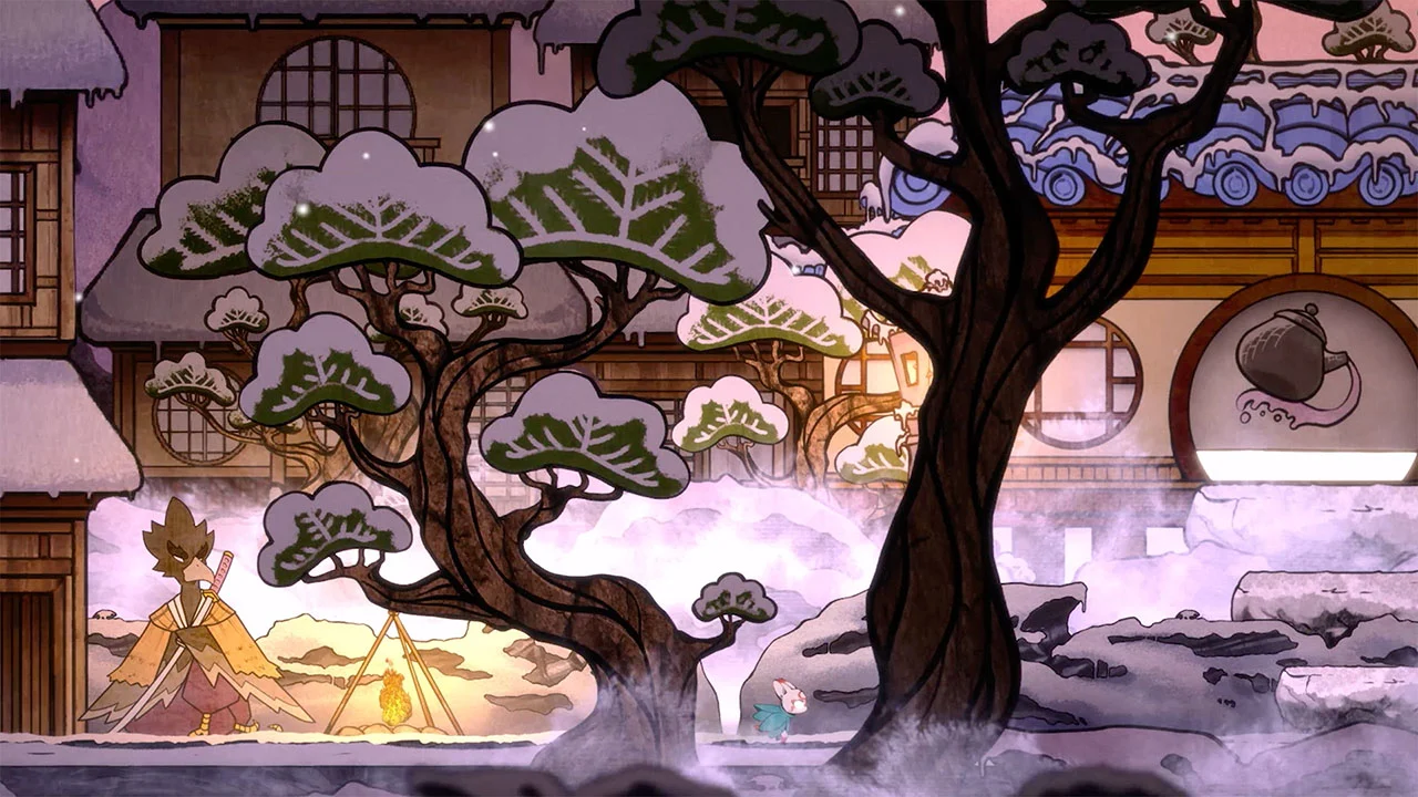 波与月夜之青莲(Bō: Path of the Teal Lotus) 游戏截图4