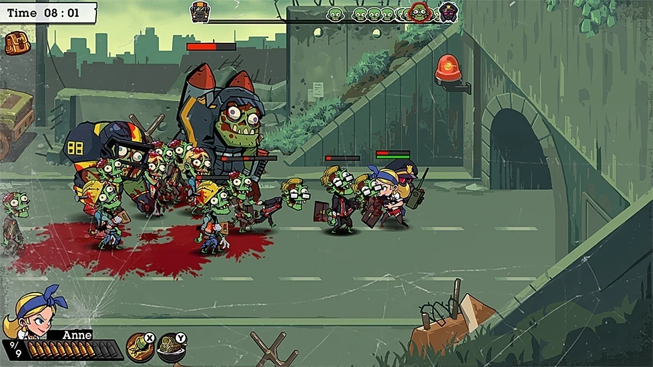 安娜的僵尸奥德赛(Anne's Zombie Odyssey) 游戏截图2