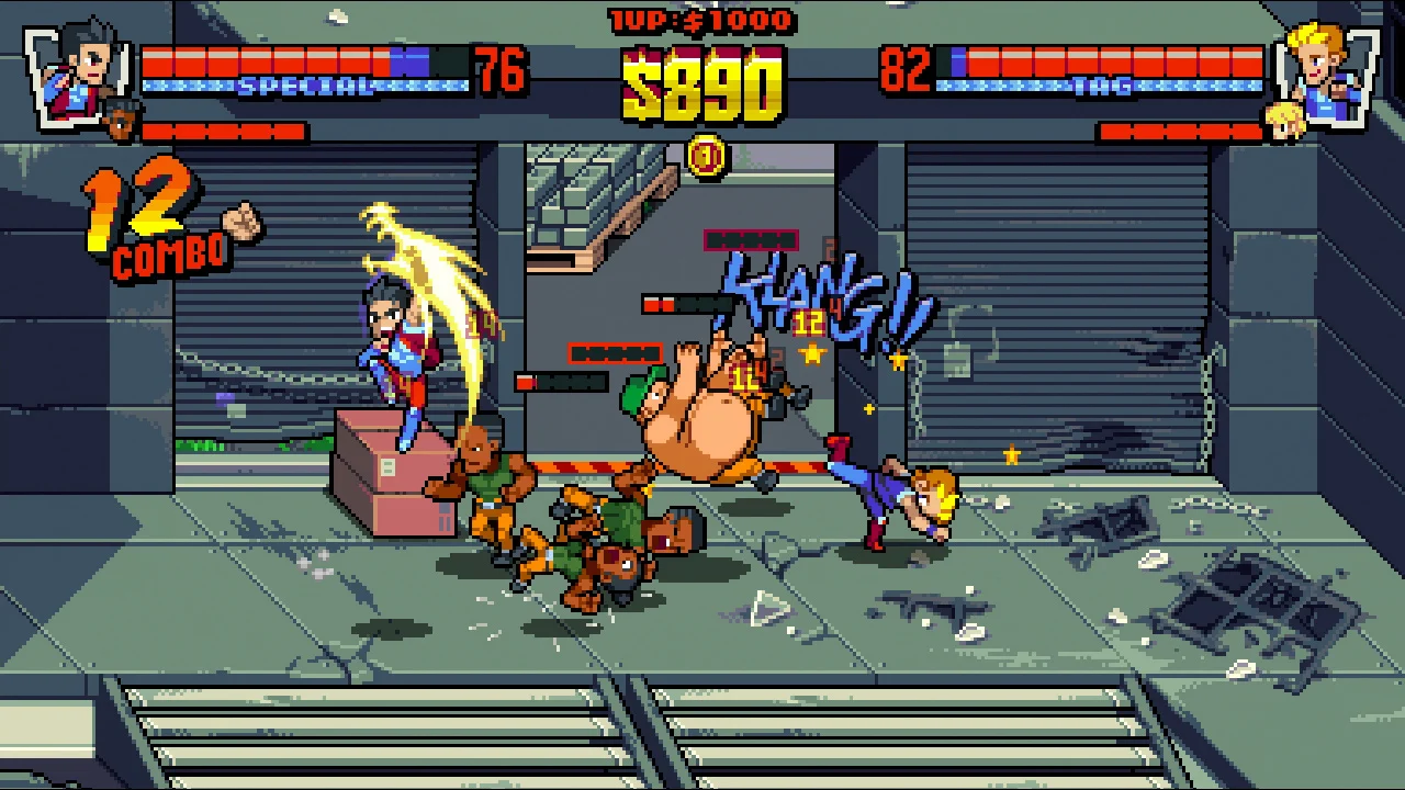 双截龙外传 双龙出(Double Dragon Gaiden: Rise of the Dragons) 游戏截图1