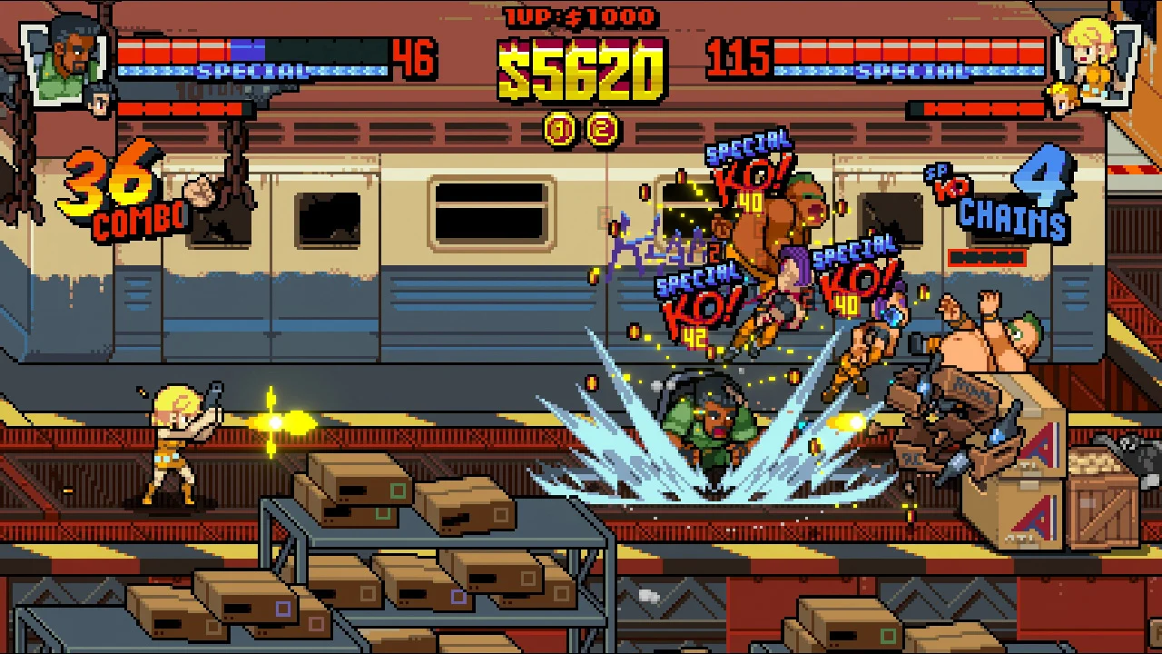 双截龙外传 双龙出(Double Dragon Gaiden: Rise of the Dragons) 游戏截图2