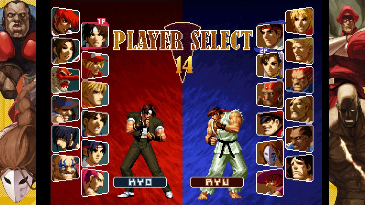 SNK对卡普空 乱舞千年(SNK VS. CAPCOM SVC CHAOS) 游戏截图1