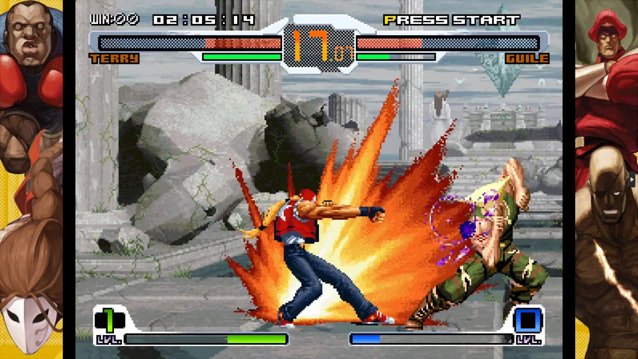 SNK对卡普空 乱舞千年(SNK VS. CAPCOM SVC CHAOS) 游戏截图3