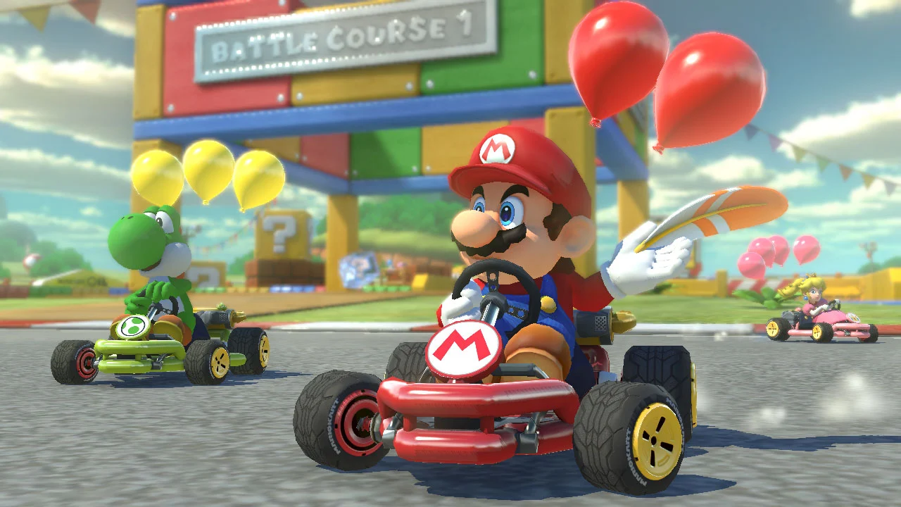 马里奥赛车8(Mario Kart™ 8 Deluxe) 游戏截图4