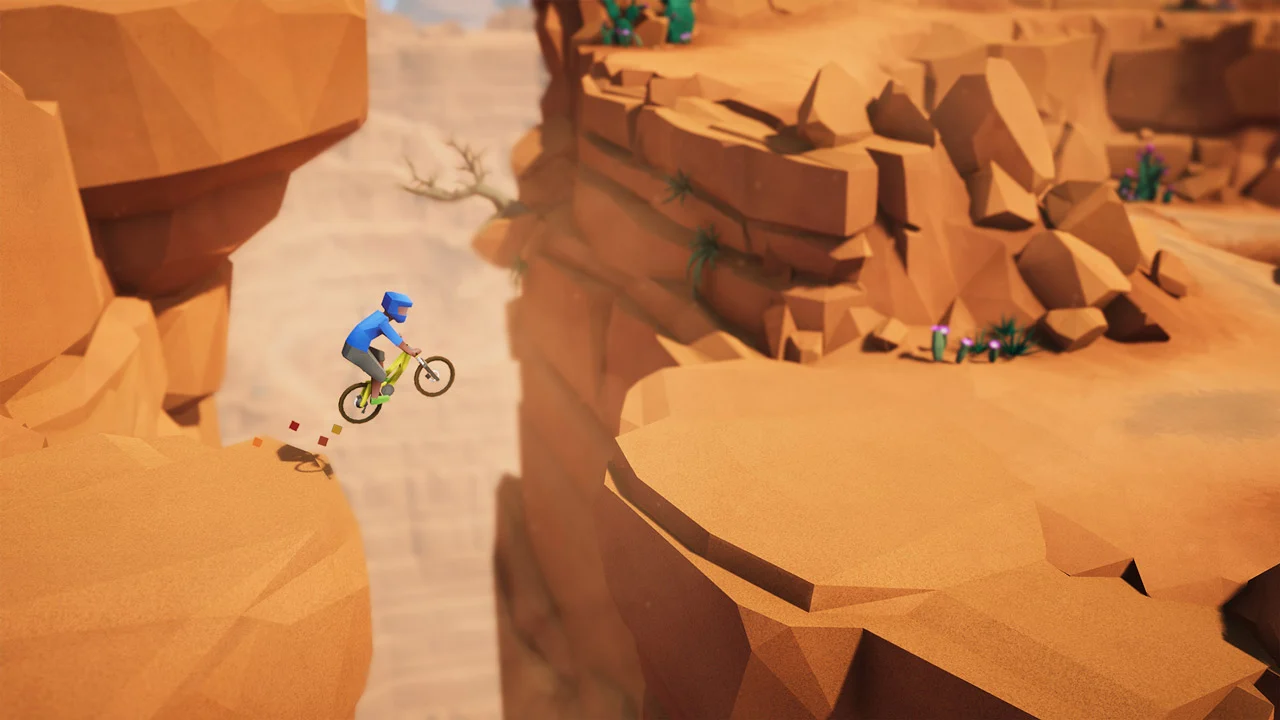 孤山速降(Lonely Mountains: Downhill) 游戏截图1