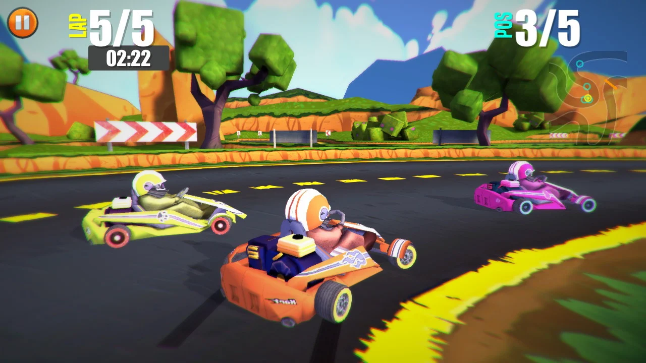 狂热卡丁车(Go Kart Mania) 游戏截图1