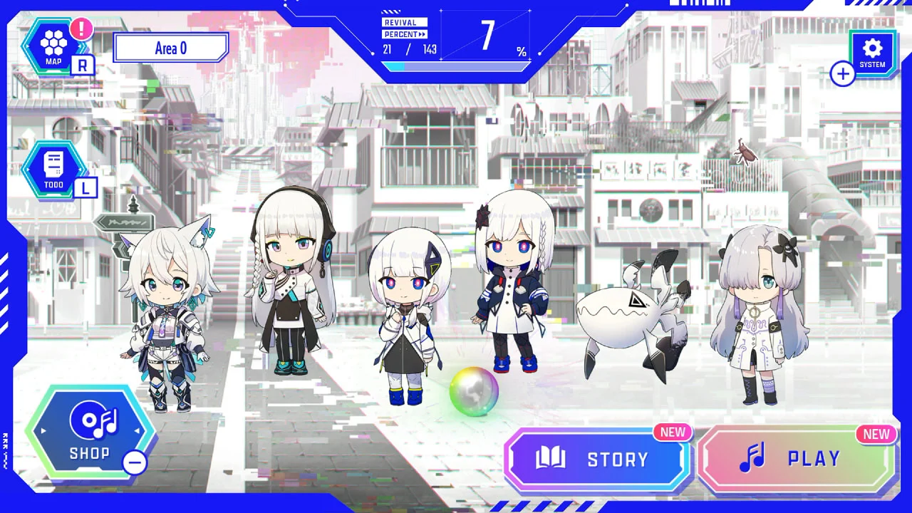 神椿市协奏中(KAMITSUBAKI CITY ENSEMBLE) 游戏截图4