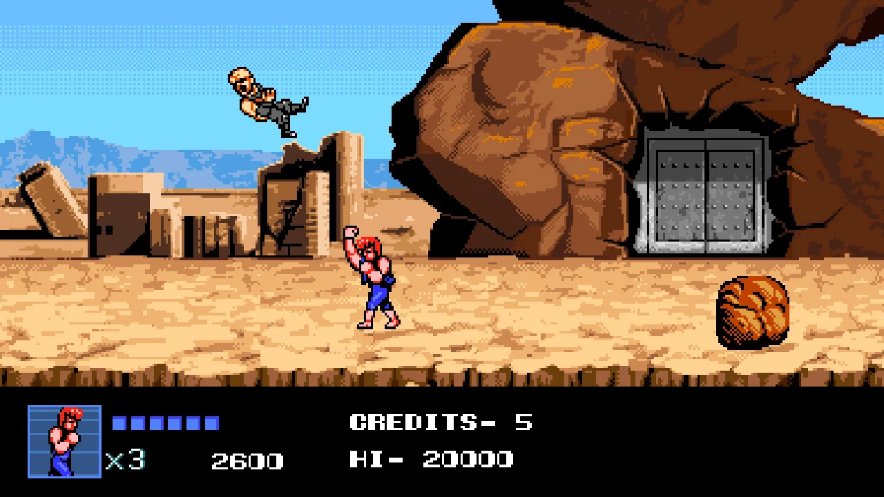 双截龙4(Double Dragon 4) 游戏截图1