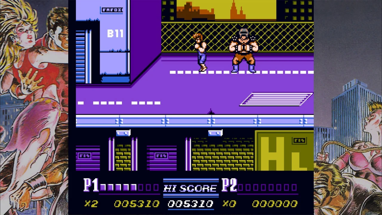双截龙2(DOUBLE DRAGON Ⅱ: The Revenge) 游戏截图2