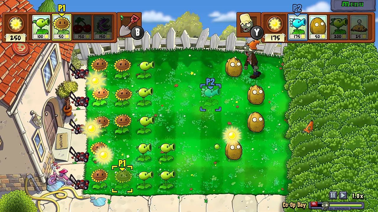 植物大战僵尸重制版(Plants vs. Zombies™: Replanted) 游戏截图1