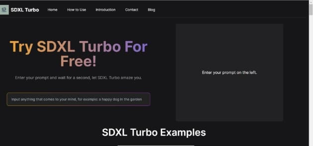SDXL Turbo AI- 在线免费使用文生图模型SDXL的网站,实时生成,速度超快