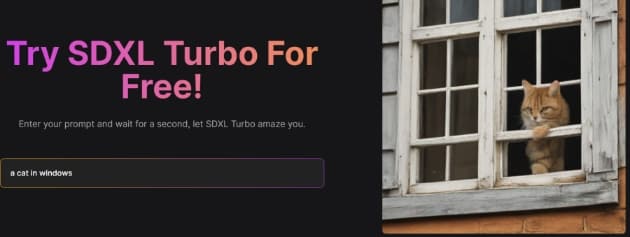 SDXL Turbo AI- 在线免费使用文生图模型SDXL的网站,实时生成,速度超快