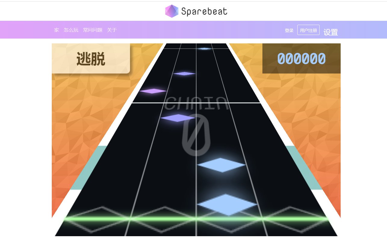 Sparebeat :一款在浏览器上运行的音乐游戏