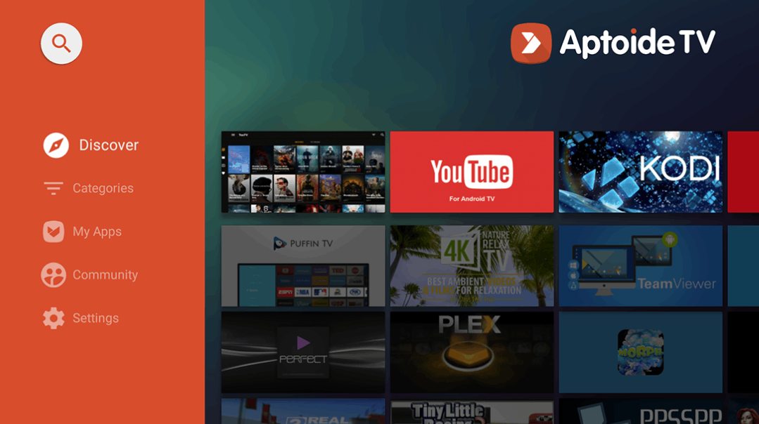 Aptoide TV电视端的应用商店（已停止维护）