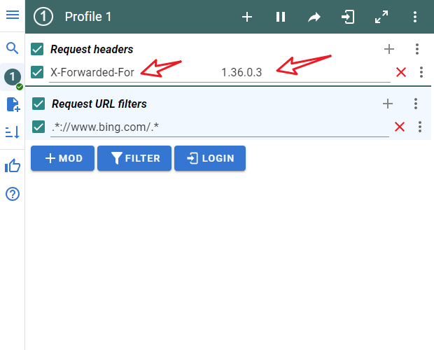 ModHeader:Modify HTTP headers浏览器插件,无需代理访问国际版bing