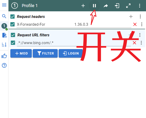 ModHeader:Modify HTTP headers浏览器插件,无需代理访问国际版bing