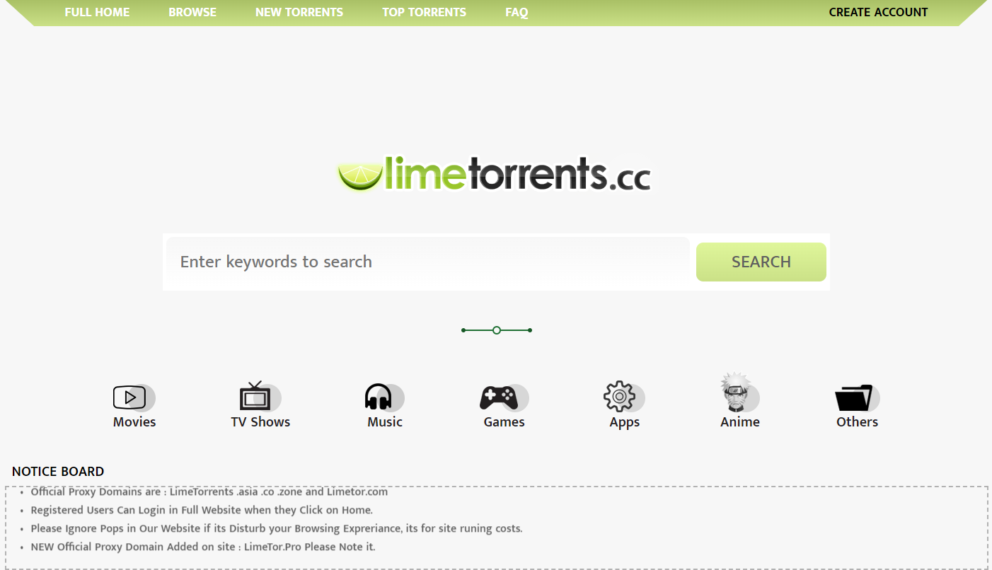 limetorrents磁力搜索