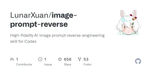 image-prompt-reverse：图片反推 Skill，把参考图拆成可用提示词