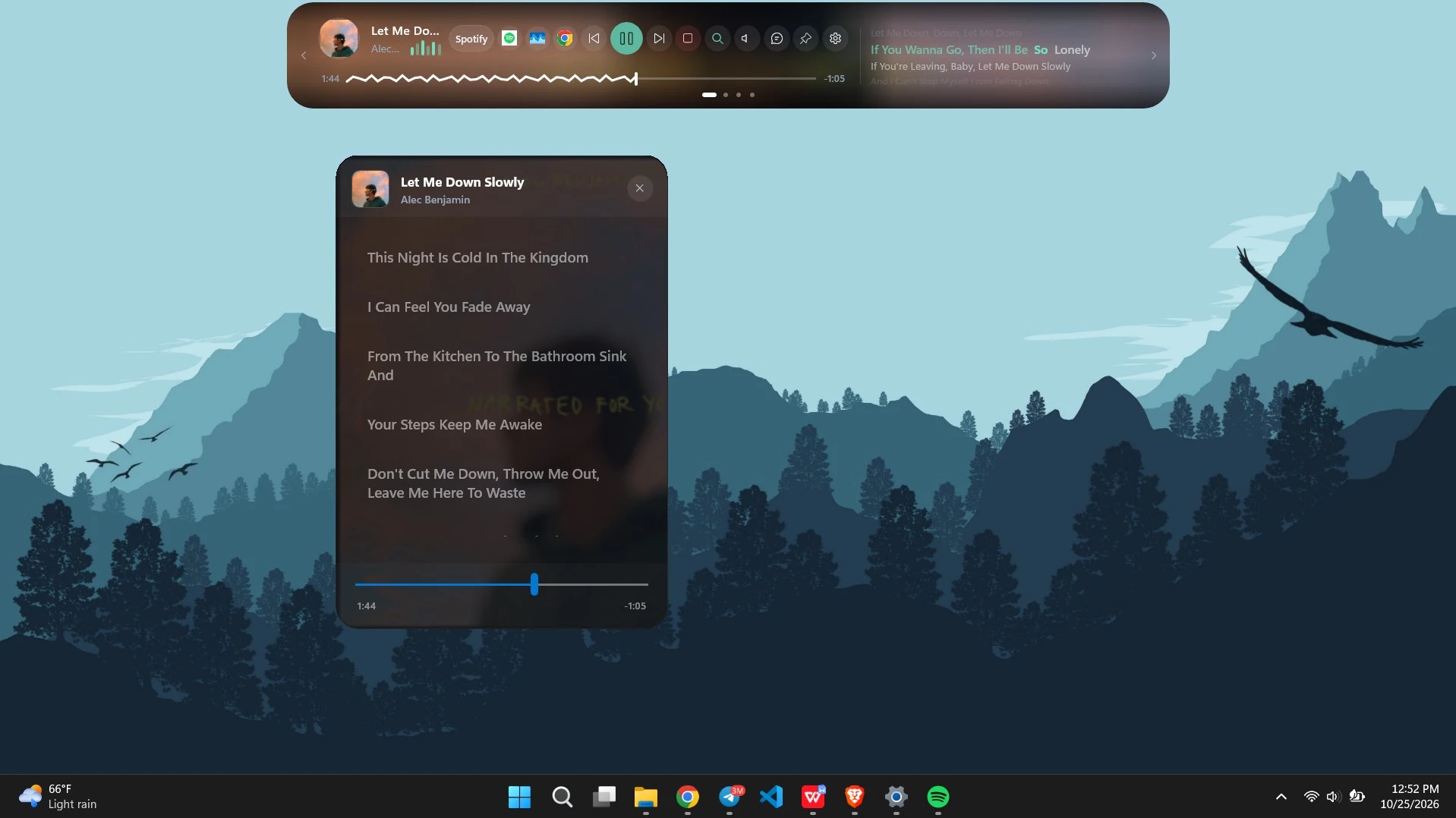 Dynamic Edge 顶部媒体控制栏与独立歌词悬浮窗